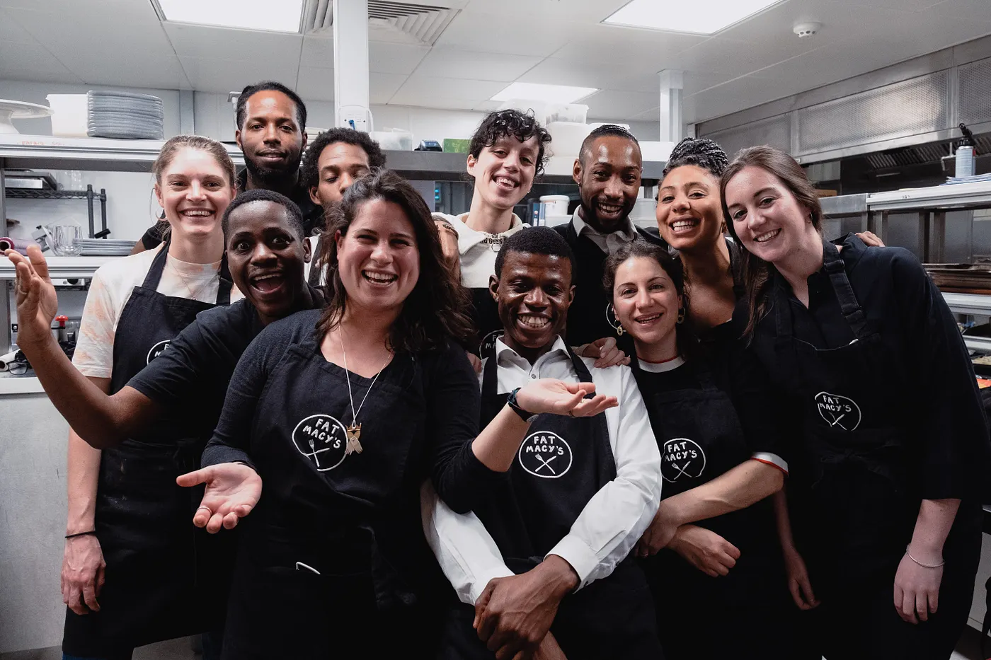 The team at Fat Macy’s — a social enterprise recently supported by UnLtd.